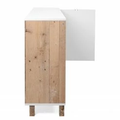 Loftscape Sideboard Mayac I - Weiß / Altholz Dekor -Wohnzimmermöbel boutique en ligne 1000231352 201208 11133300040 DETAILS P000000001000231352