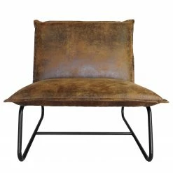 Ars manufacti Sessel Mazac - Microfaser Gona: Braun -Wohnzimmermöbel boutique en ligne 1000231847 220822 030 DETAILS P000000001000231847