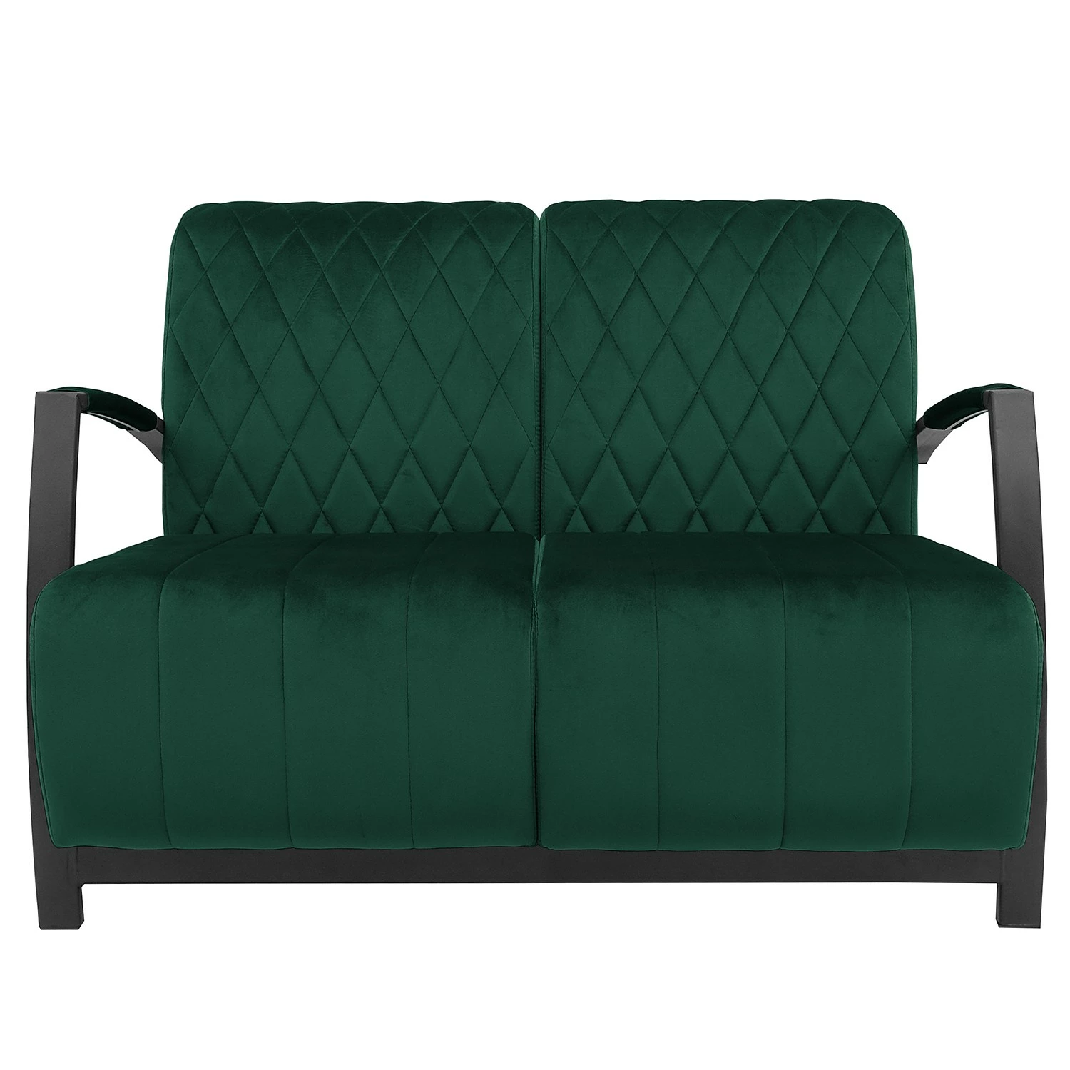 Ars manufacti Sofa Menet (2-Sitzer) - Samt - Samt Ravi: Antikgrün 2 Ars manufacti Sofa Menet (2-Sitzer) - Samt - Samt Ravi: Antikgrün – Bild 2