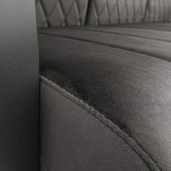 Ars manufacti Sofa Menet (3-Sitzer) - Samt - Samt Ravi: Grau -Wohnzimmermöbel boutique en ligne 1000231899 210205 07462200685 DETAILS P000000001000231899
