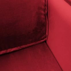Ars manufacti Sofa Danze (3-Sitzer) - Samt - Samt Ravi: Rot -Wohnzimmermöbel boutique en ligne 1000231926 210205 07551900939 DETAILS P000000001000231926