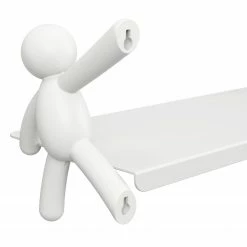 Umbra Wandregal Buddy - Metall - Weiß -Wohnzimmermöbel boutique en ligne 1000235462 201214 15131200159 DETAILS P000000001000235462