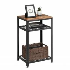 Red Living Beistelltisch Morristown III - Metall - Braun / Schwarz -Wohnzimmermöbel boutique en ligne 1000235669 201210 06175000024 DETAILS P000000001000235669