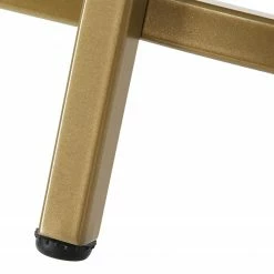 Red Living Couchtisch Poygan - Glas / Metall - Gold -Wohnzimmermöbel boutique en ligne 1000235673 201210 06183000047 DETAILS P000000001000235673