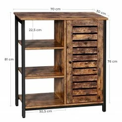 Red Living Kommode Condover V - Braun / Schwarz 9 Red Living Kommode Condover V - Braun / Schwarz -Wohnzimmermöbel boutique en ligne 1000235675 201210 06190100064 SKETCH DETAILS P000000001000235675 sketch