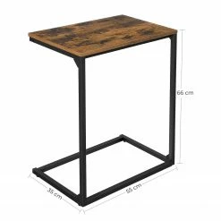 Red Living Beistelltisch Leesville - Metall - Braun / Schwarz 13 Red Living Beistelltisch Leesville - Metall - Braun / Schwarz -Wohnzimmermöbel boutique en ligne 1000235686 201210 06215400148 SKETCH DETAILS P000000001000235686 sketch