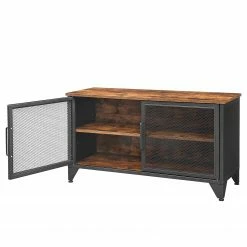 Red Living TV-Lowboard Thenon - Schwarz / Braun -Wohnzimmermöbel boutique en ligne 1000235687 201210 06215900151 DETAILS P000000001000235687