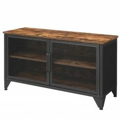 Red Living TV-Lowboard Thenon - Schwarz / Braun -Wohnzimmermöbel boutique en ligne 1000235687 210608 11125400022 DETAILS P000000001000235687