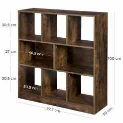 Regal Lunel II - Eiche Rustikal Dekor -Wohnzimmermöbel boutique en ligne 1000235721 210118 06424900167 SKETCH DETAILS P000000001000235721 sketch