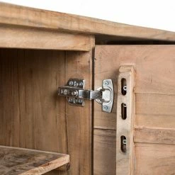 Ars Natura Sideboard Roody - Inkl. Beleuchtung - Akazie massiv / Metall - Akazie / Schwarz 27 Ars Natura Sideboard Roody - Inkl. Beleuchtung - Akazie massiv / Metall - Akazie / Schwarz -Wohnzimmermöbel boutique en ligne 1000238181 220420 060 DETAILS P000000001000238181