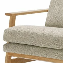 Studio Copenhagen Sessel Pepper - Flachgewebe Shina: Beige - Eiche Hell -Wohnzimmermöbel boutique en ligne 1000238859 210121 14455300758 DETAILS P000000001000238859