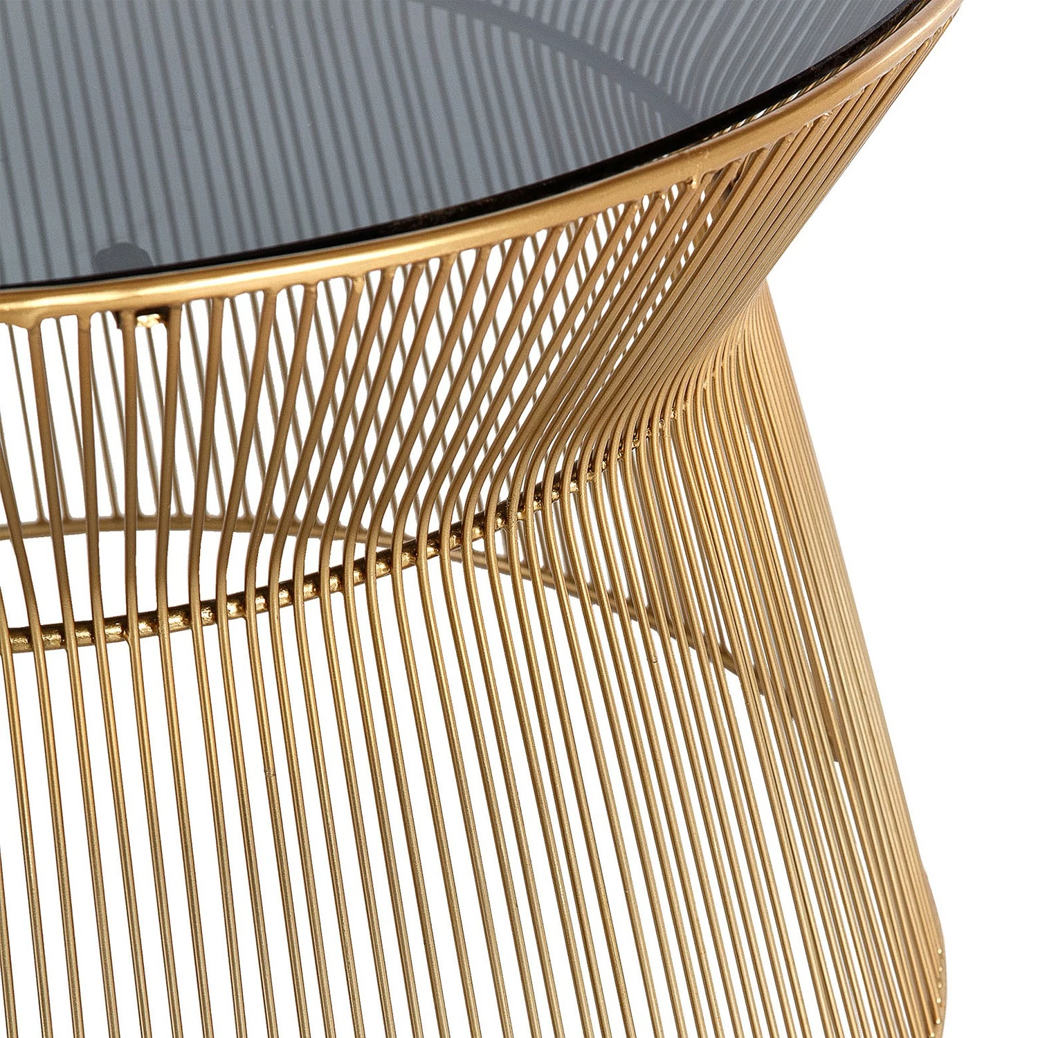 Red Living Couchtisch Payzac I - Glas / Metall - Grau / Gold 4 Red Living Couchtisch Payzac I - Glas / Metall - Grau / Gold – Bild 4