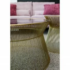 Red Living Couchtisch Payzac I - Glas / Metall - Grau / Gold 13 Red Living Couchtisch Payzac I - Glas / Metall - Grau / Gold -Wohnzimmermöbel boutique en ligne 1000239509 210108 13382500092 DETAILS P000000001000239509