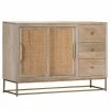Naturoo Sideboard Rumilly - Rattangeflecht / Mango massiv
