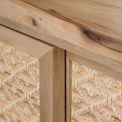 Naturoo Sideboard Rumilly - Rattangeflecht / Mango massiv -Wohnzimmermöbel boutique en ligne 1000239527 210908 16520400028 DETAILS P000000001000239527