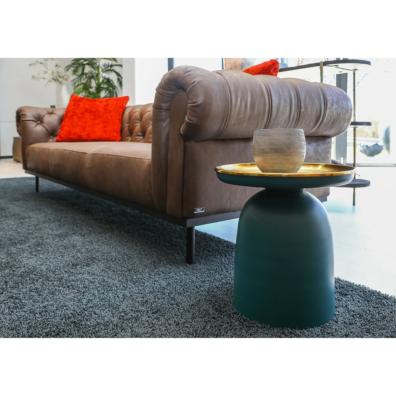 Red Living Beistelltisch Payzac VII - Metall - Petrol 2 Red Living Beistelltisch Payzac VII - Metall - Petrol – Bild 2