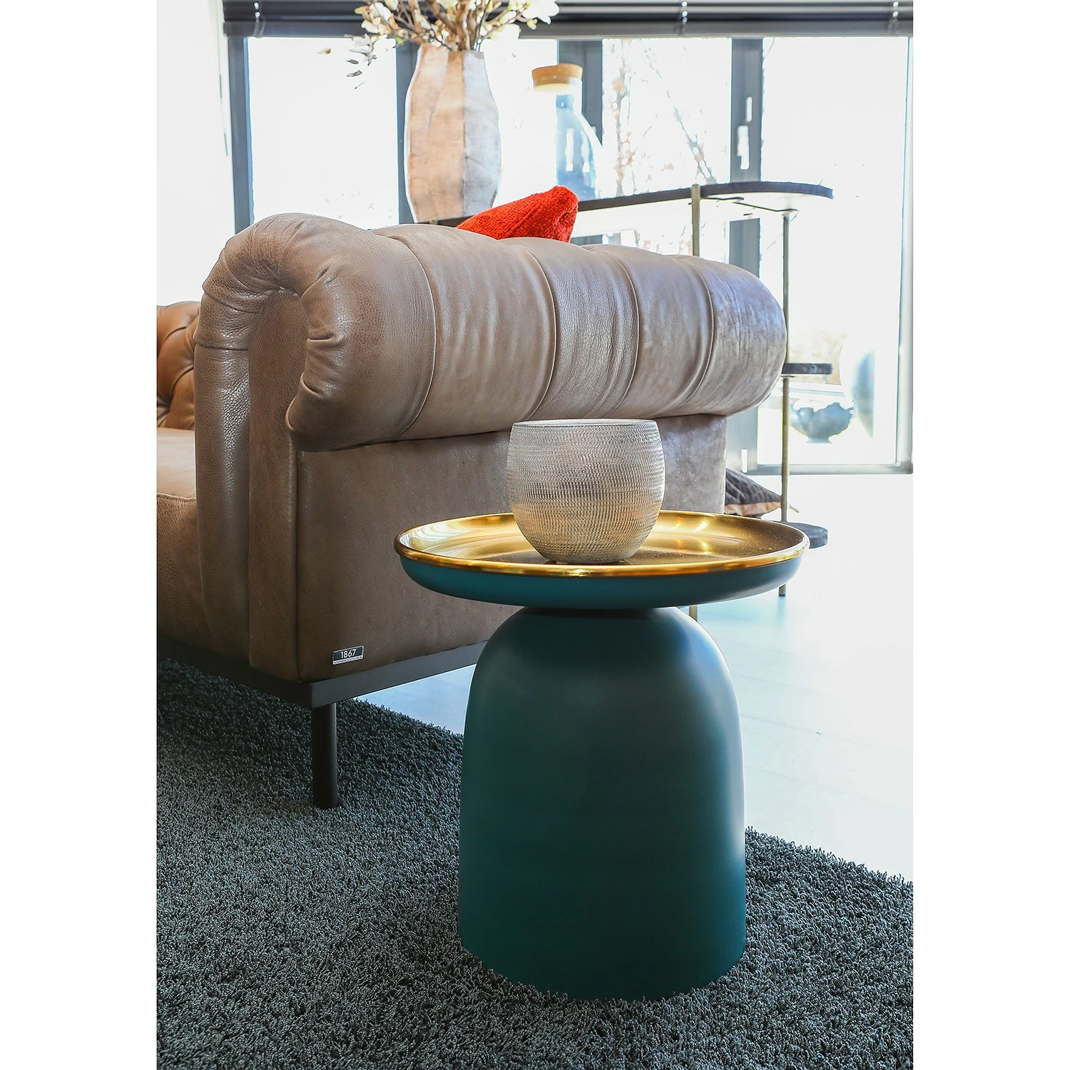 Red Living Beistelltisch Payzac VII - Metall - Petrol 3 Red Living Beistelltisch Payzac VII - Metall - Petrol – Bild 3