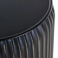 Red Living Beistelltisch Payzac VI - Metall - Schwarz / Gold -Wohnzimmermöbel boutique en ligne 1000239535 210108 13410800180 DETAILS P000000001000239535