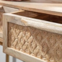 Naturoo Konsolentisch Rumilly - Rattangeflecht / Mango massiv -Wohnzimmermöbel boutique en ligne 1000239538 210908 16520500040 DETAILS P000000001000239538