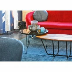 Red Living Couchtisch Jouy - Mango massiv / Metall - Braun / Schwarz -Wohnzimmermöbel boutique en ligne 1000240826 210303 06505900010 MOOD DETAILS P000000001000240826 mood