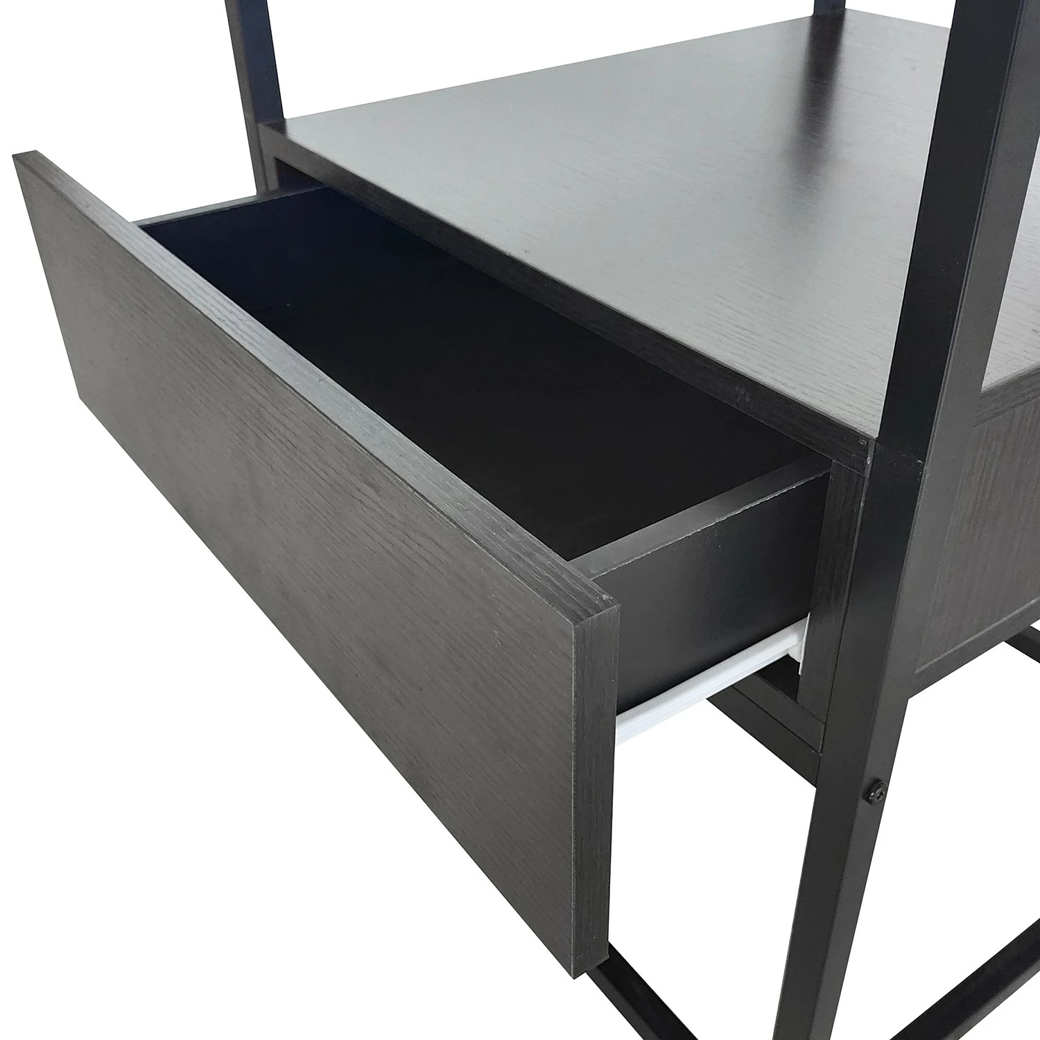 Loftscape Beistelltisch Dorsey - Glas / Metall - Schwarz / Bambus Schwarz 7 Loftscape Beistelltisch Dorsey - Glas / Metall - Schwarz / Bambus Schwarz – Bild 7