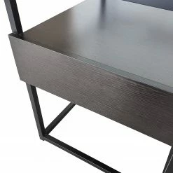 Loftscape Beistelltisch Dorsey - Glas / Metall - Schwarz / Bambus Schwarz 17 Loftscape Beistelltisch Dorsey - Glas / Metall - Schwarz / Bambus Schwarz -Wohnzimmermöbel boutique en ligne 1000241537 220420 060 DETAILS P000000001000241537