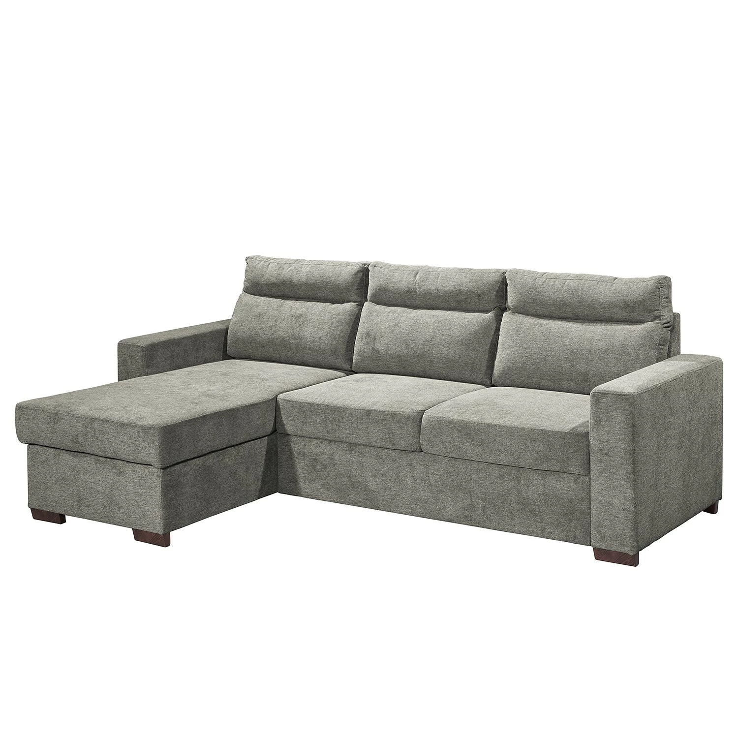 Loftscape Ecksofa Veuves - Microfaser - Microfaser Ranu: Schlamm 1 Loftscape Ecksofa Veuves - Microfaser - Microfaser Ranu: Schlamm