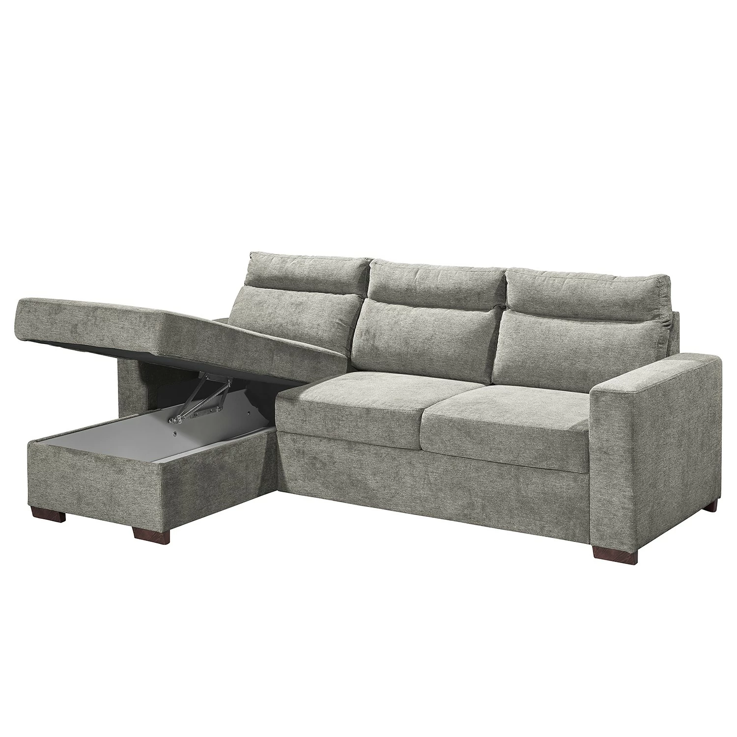 Loftscape Ecksofa Veuves - Microfaser - Microfaser Ranu: Schlamm 5 Loftscape Ecksofa Veuves - Microfaser - Microfaser Ranu: Schlamm – Bild 5