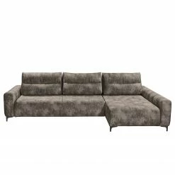 Loftscape Ecksofa Venouse - Samt - Samt Insa: Steingrau - Longchair davorstehend rechts -Wohnzimmermöbel boutique en ligne 1000241693 210127 18194500533 DETAILS P000000001000241693