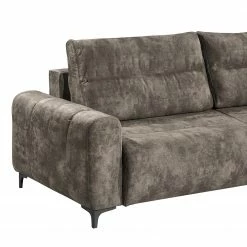 Loftscape Ecksofa Venouse - Samt - Samt Insa: Steingrau - Longchair davorstehend rechts -Wohnzimmermöbel boutique en ligne 1000241693 210127 18195100537 DETAILS P000000001000241693