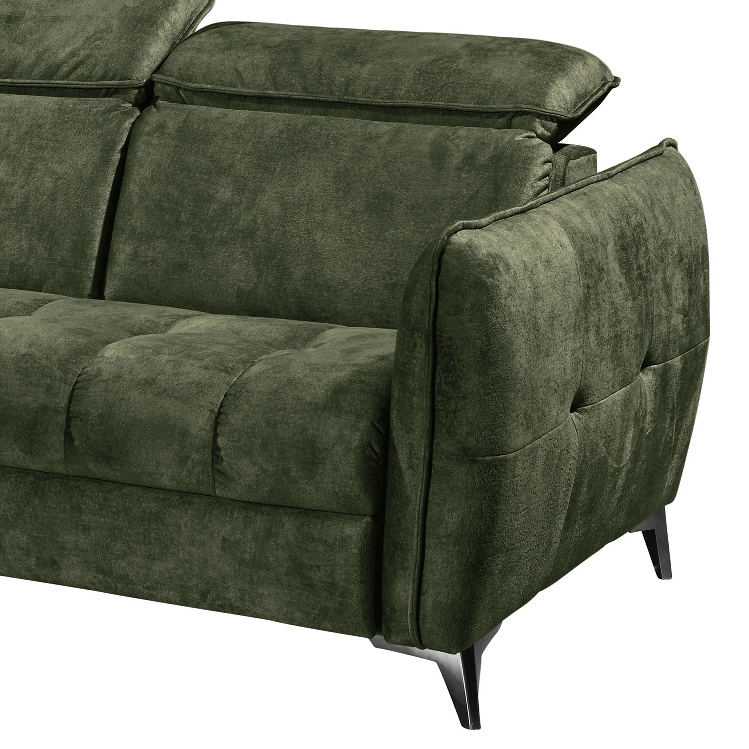 Loftscape Ecksofa Grillon - Samt - Samt Insa: Moosgrün 10 Loftscape Ecksofa Grillon - Samt - Samt Insa: Moosgrün – Bild 10