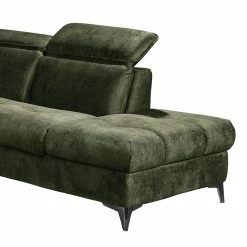 Loftscape Wohnlandschaft Grillon - Samt - Samt Insa: Moosgrün - Longchair davorstehend links / Ottomane rechts -Wohnzimmermöbel boutique en ligne 1000241735 210127 18343101030 DETAILS P000000001000241735