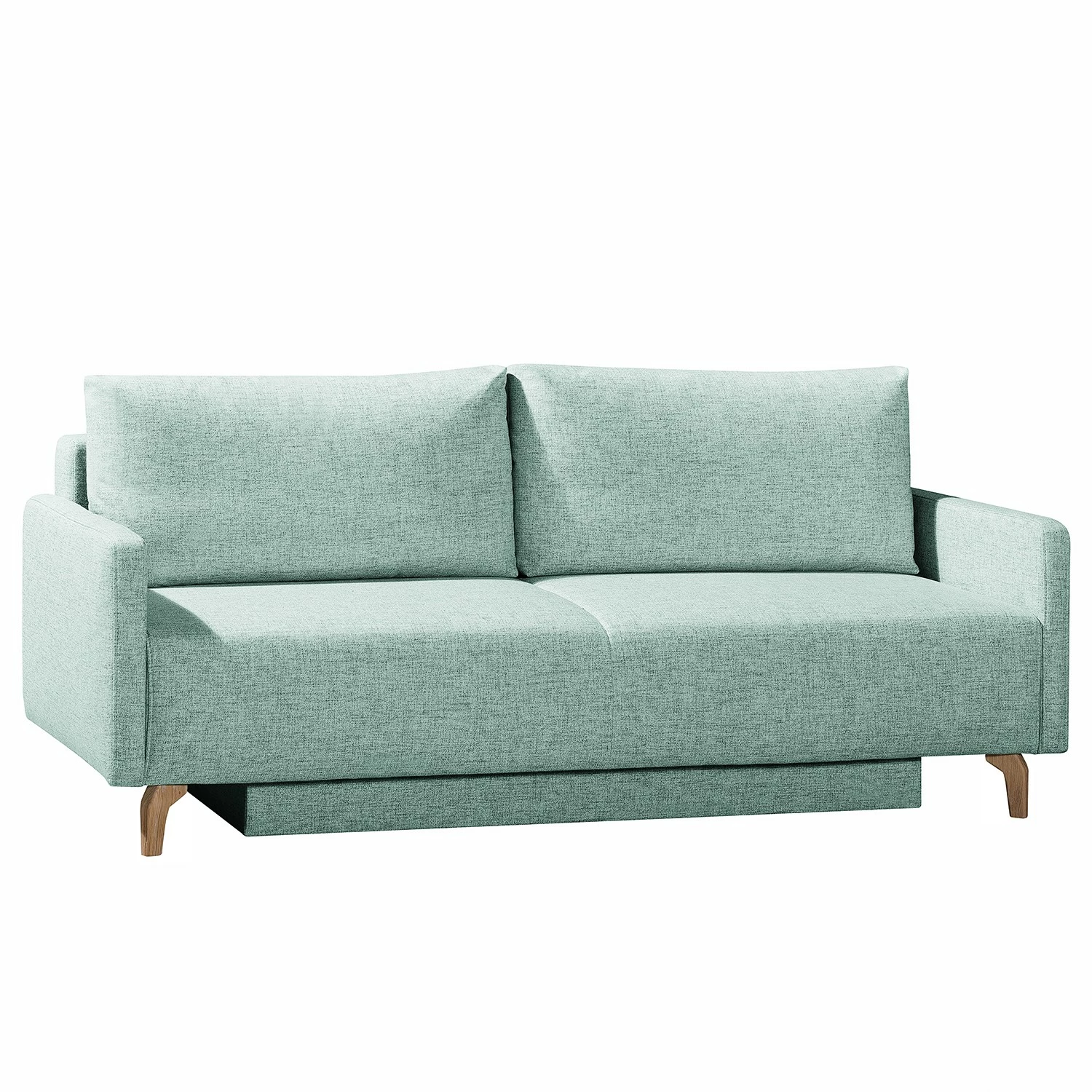 Mørteens Schlafsofa Kauhava - Webstoff - Webstoff Reela: Hellblau 2 Mørteens Schlafsofa Kauhava - Webstoff - Webstoff Reela: Hellblau – Bild 2