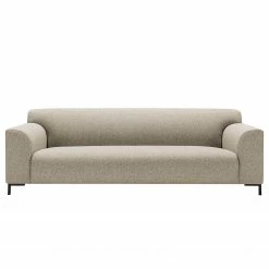 Studio Copenhagen Sofa Lussant (3-Sitzer) - Flachgewebe Shina: Beige - Schwarz