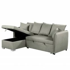 Loftscape Ecksofa Lillers - Webstoff - Hellgrau - Longchair davorstehend links 14 Loftscape Ecksofa Lillers - Webstoff - Hellgrau - Longchair davorstehend links -Wohnzimmermöbel boutique en ligne 1000242710 210929 14122900066 DETAILS P000000001000242710