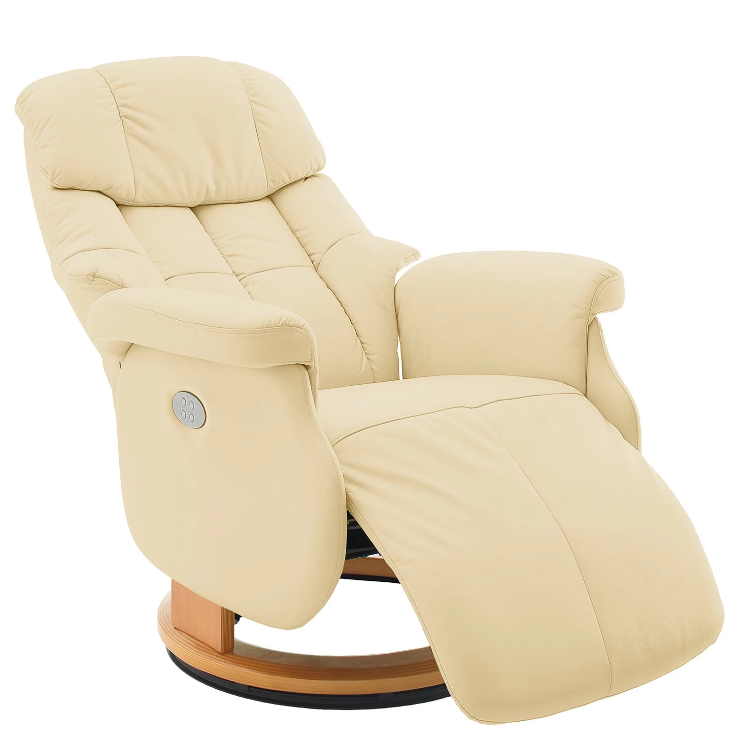 Modoform Relaxsessel Grunewald III - Echtleder / Kunstleder - Creme 2 Modoform Relaxsessel Grunewald III - Echtleder / Kunstleder - Creme – Bild 2