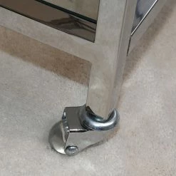 Loftscape Servierwagen Peillac - Glas / Edelstahl - Chrom -Wohnzimmermöbel boutique en ligne 1000242734 210121 08252700082 DETAILS P000000001000242734