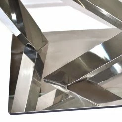 Loftscape Couchtisch Vareilles I - Glas / Edelstahl - Chrom -Wohnzimmermöbel boutique en ligne 1000242736 210121 08255800092 DETAILS P000000001000242736