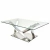 Loftscape Couchtisch Vareilles I - Glas / Edelstahl - Chrom