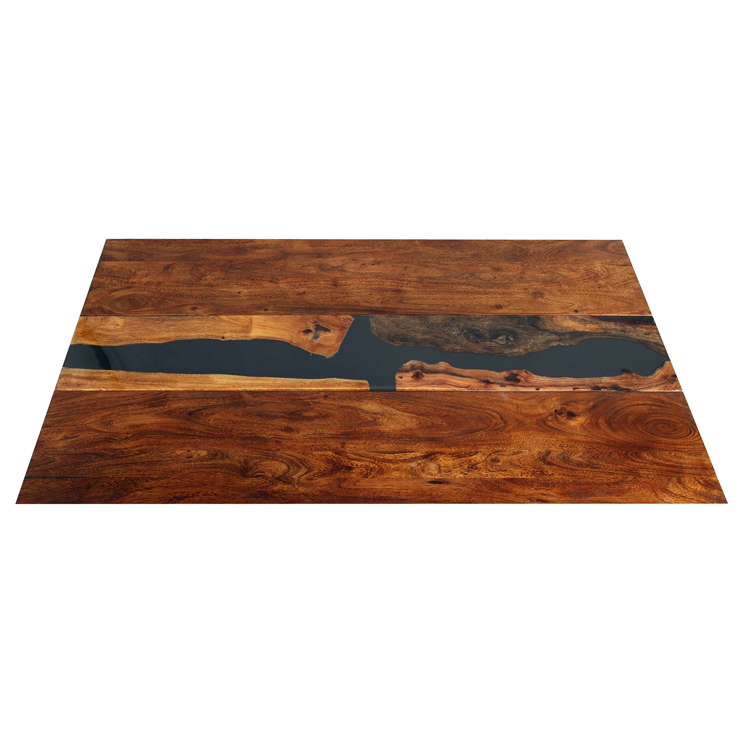 Wolf-Möbel Epoxidharz-Couchtisch Tarnac - Akazie massiv / Metall - Grau 4 Wolf-Möbel Epoxidharz-Couchtisch Tarnac - Akazie massiv / Metall - Grau – Bild 4