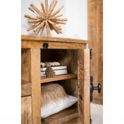 Wolf-Möbel TV-Lowboard Senille - Mango massiv -Wohnzimmermöbel boutique en ligne 1000243198 220314 031 DETAILS P000000001000243198