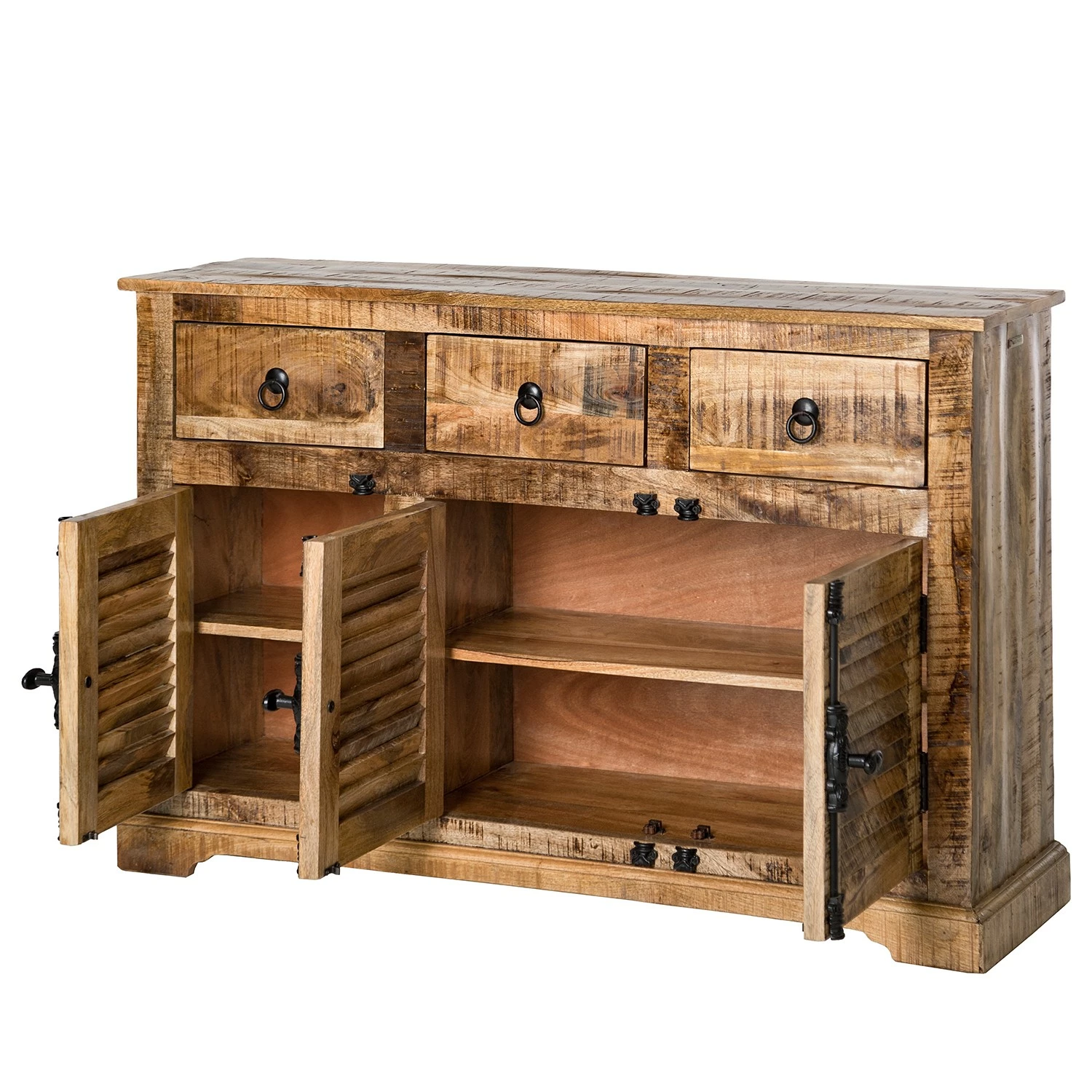 Wolf-Möbel Sideboard Senille - Mango massiv 4 Wolf-Möbel Sideboard Senille - Mango massiv – Bild 4