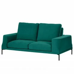 Fredriks Sofa Grossa (2,5-Sitzer) - Samt - Samt Vaia: Antikgrün