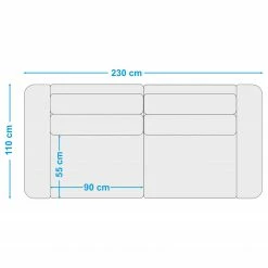 Fredriks Sofa Grossa (3-Sitzer) - Samt - Samt Vaia: Antikgrün -Wohnzimmermöbel boutique en ligne 1000243234 210330 18213500227 SKETCH DETAILS P000000001000243234 sketch