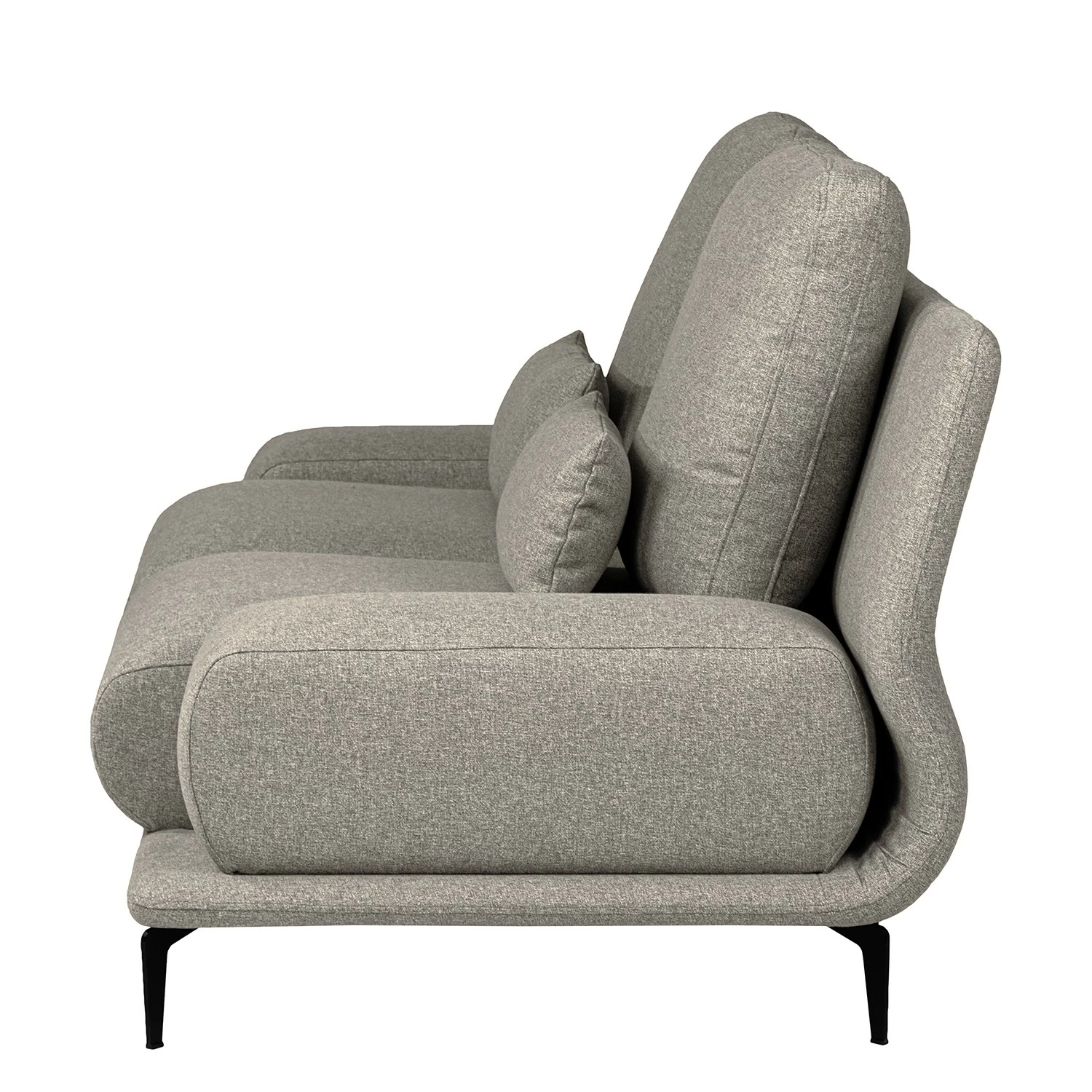 Fredriks Sofa Lirac (2,5 Sitzer) - Webstoff - Webstoff Sogol: Grau 3 Fredriks Sofa Lirac (2,5 Sitzer) - Webstoff - Webstoff Sogol: Grau – Bild 3