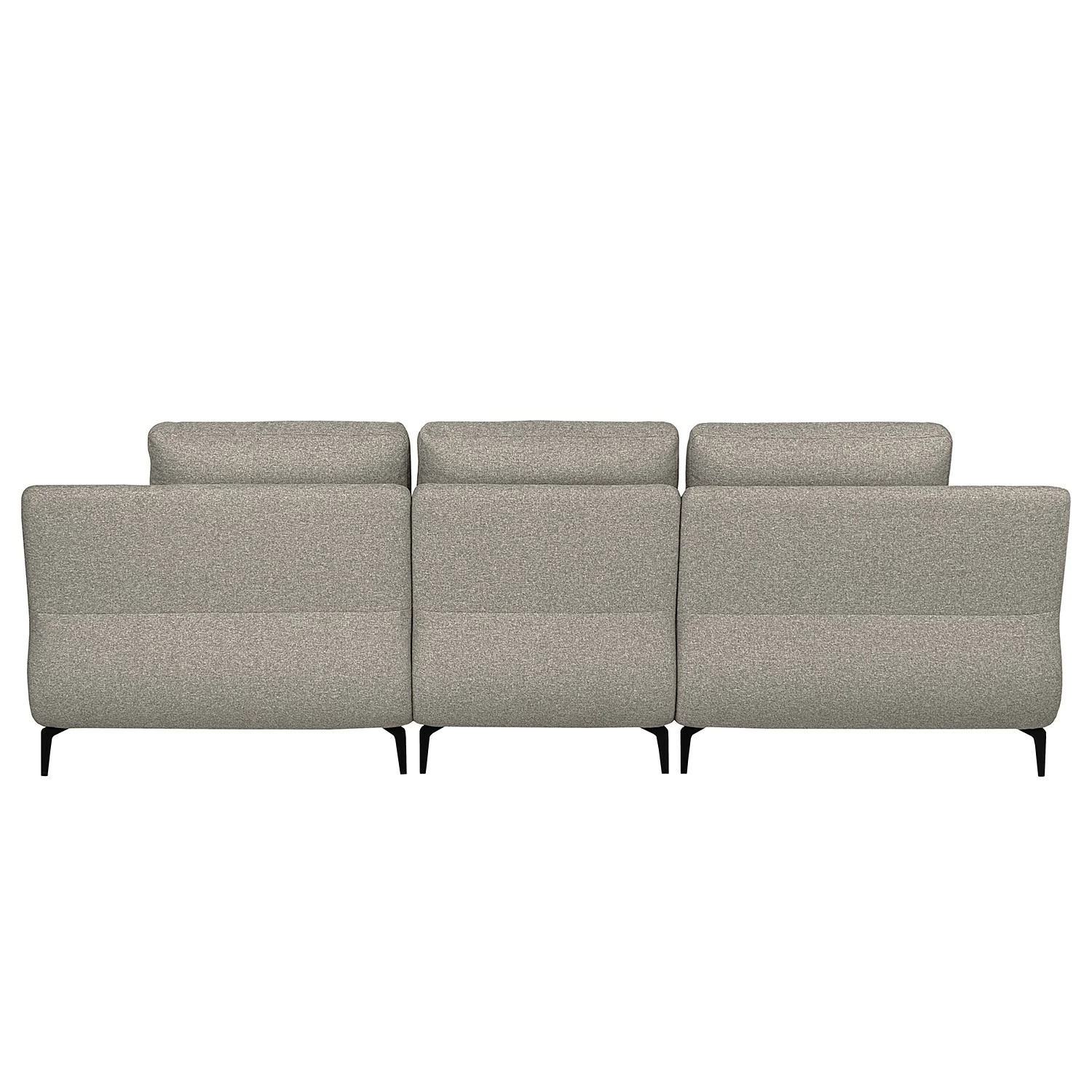 Fredriks Ecksofa Lirac - Webstoff - Webstoff Sogol: Grau - Longchair davorstehend rechts 4 Fredriks Ecksofa Lirac - Webstoff - Webstoff Sogol: Grau - Longchair davorstehend rechts – Bild 4