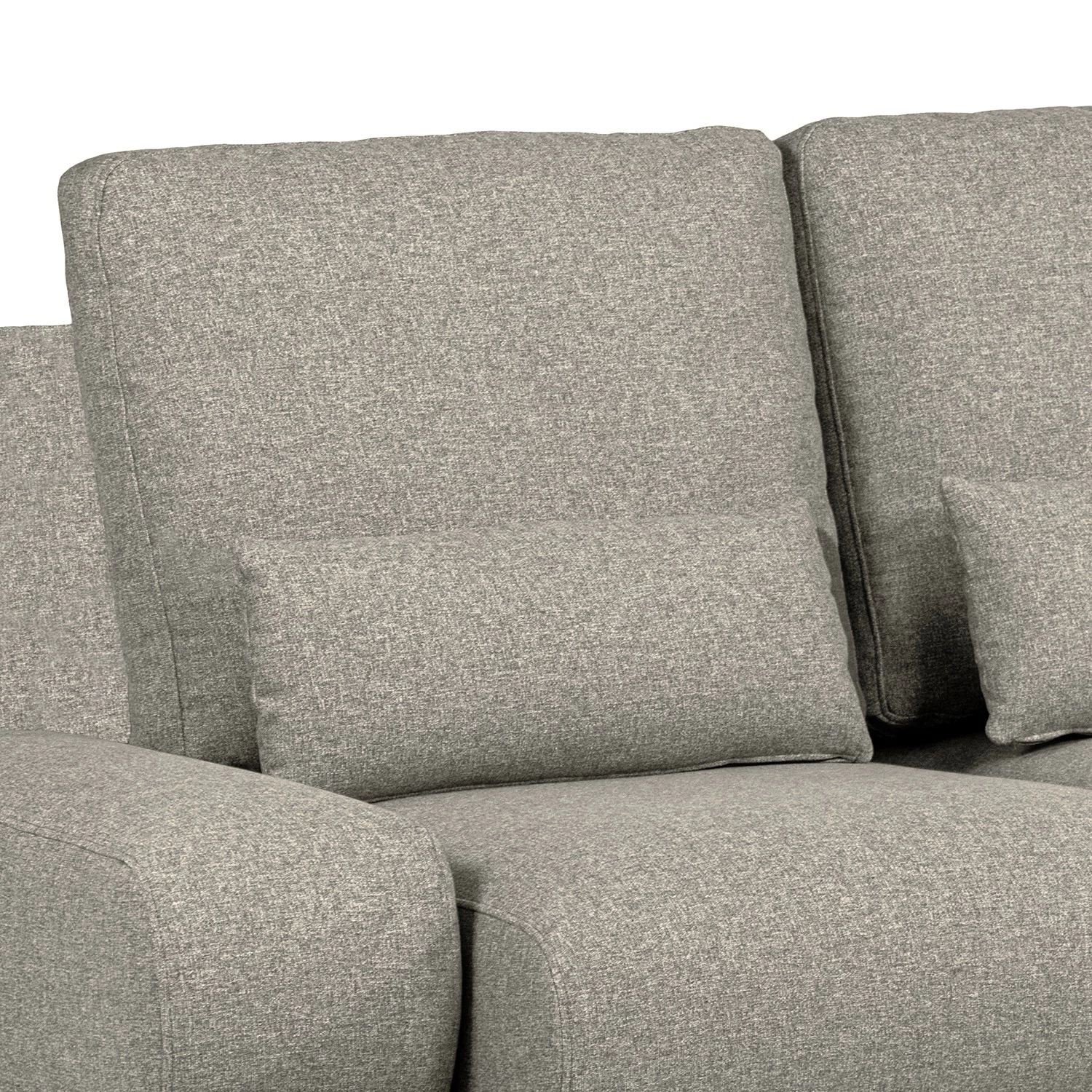 Fredriks Ecksofa Lirac - Webstoff - Webstoff Sogol: Grau - Longchair davorstehend rechts 9 Fredriks Ecksofa Lirac - Webstoff - Webstoff Sogol: Grau - Longchair davorstehend rechts – Bild 9