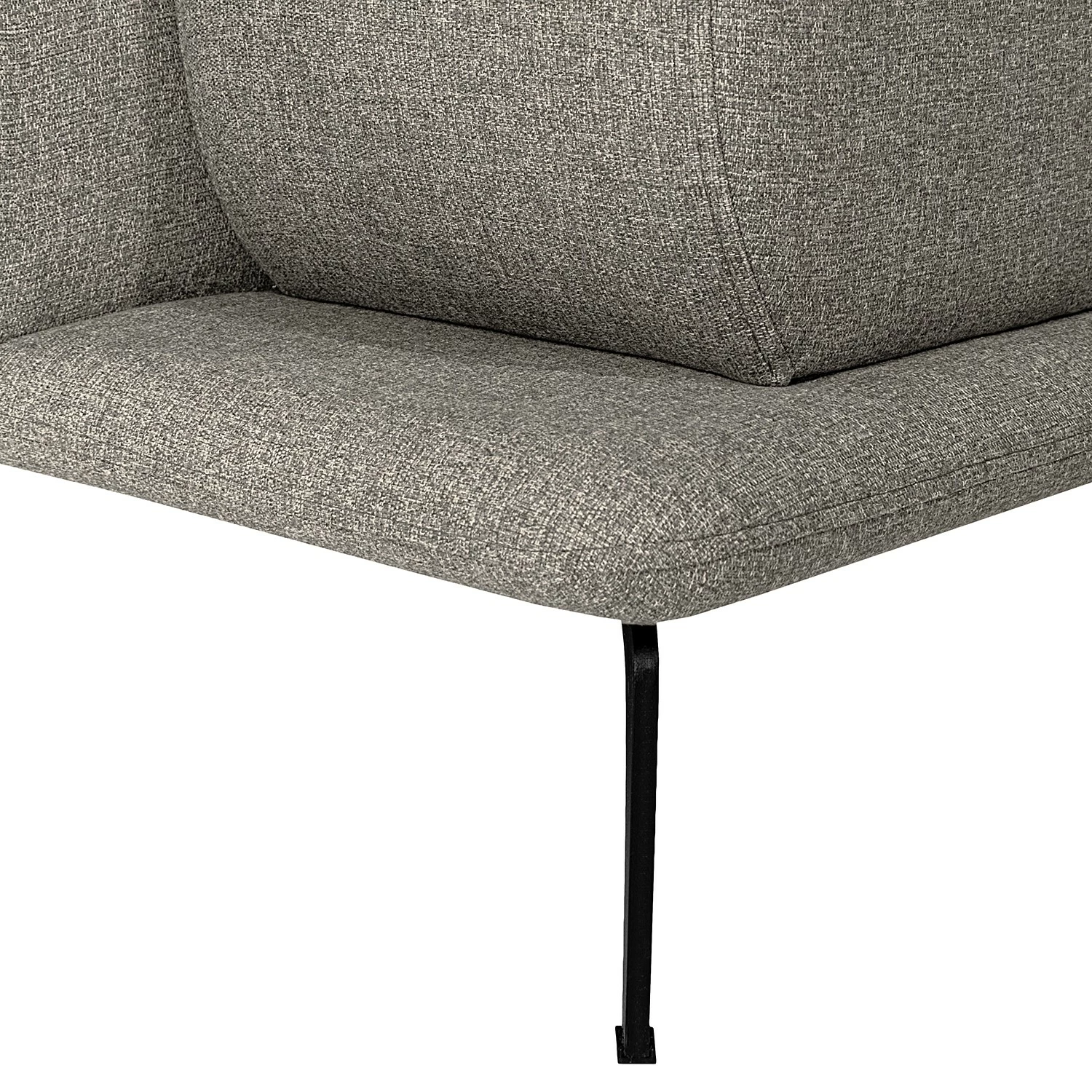 Fredriks Ecksofa Lirac - Webstoff - Webstoff Sogol: Grau - Longchair davorstehend rechts 13 Fredriks Ecksofa Lirac - Webstoff - Webstoff Sogol: Grau - Longchair davorstehend rechts – Bild 13