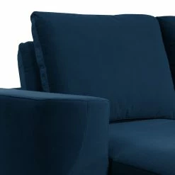 Fredriks Ecksofa Grossa - Samt - Samt Vaia: Dunkelblau - Longchair davorstehend links -Wohnzimmermöbel boutique en ligne 1000243314 210330 18223001126 DETAILS P000000001000243314