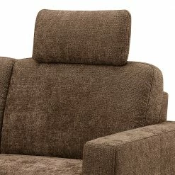 Ponsel Polstermöbel Ecksofa City - Chenille Jiao: Dunkelbraun - Longchair davorstehend links -Wohnzimmermöbel boutique en ligne 1000243752 220107 13124200337 DETAILS P000000001000243752